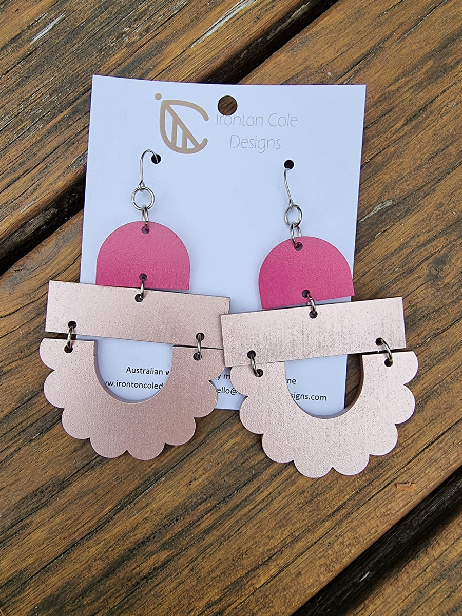 Wood Earrings – Ironton Cole Designs